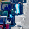 Productores argentinos realizan un masivo tractorazo contra las medidas del Gobierno